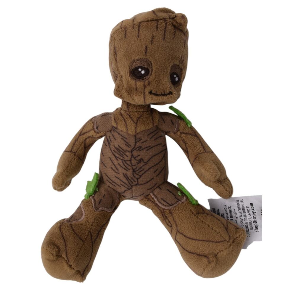 Disney Parks Guardians of the Galaxy Groot Shoulder Pal One Magnet Plush (READ)
